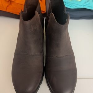 Sorel Women's Dark Brown Ankle Booties